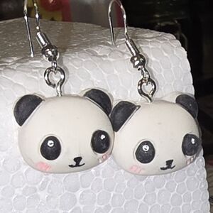 Cute Panda Earrings